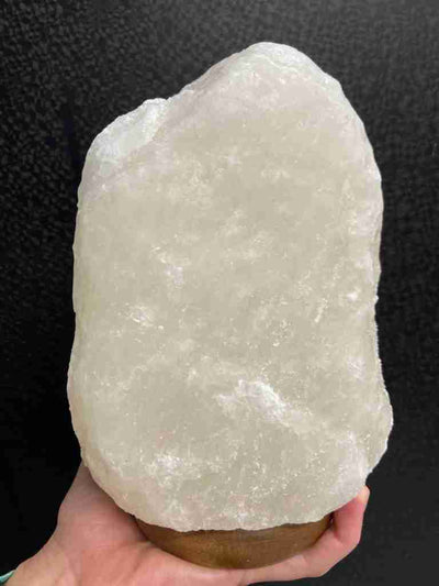 White Himalayan Salt Lamp 3.5Kg