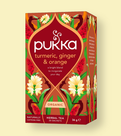 Pukka - Turmeric Ginger & Orange Tea, 20 Bags
