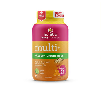 Honibe Multi+ Adult Immune Boost, 70 Gummies