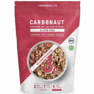 Carbonaut Low Carb Cinnamon Apple Crumble Granola, 283G