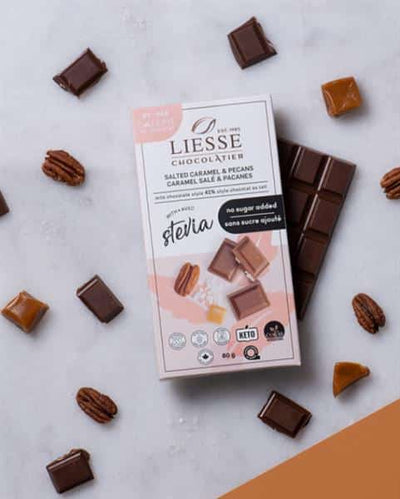 Galerie Salted Caramel & Pecans Milk Chocolate, 80G