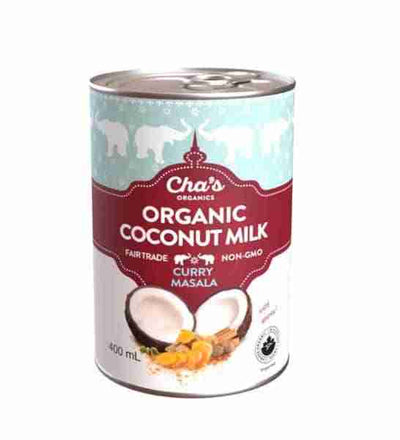 Cha's Organics - Curry Masala Coconut Milk, 400Ml