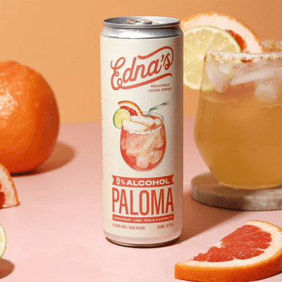 Edna's- Alcohol Free Paloma, 4 X 355Ml