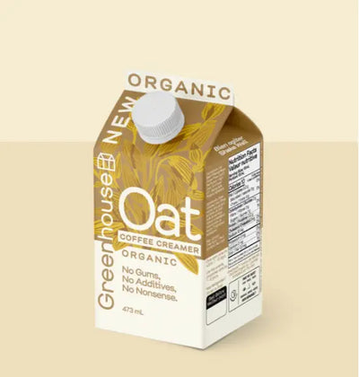 Greenhouse - Organic Oat Coffee Creamer Unsweetened, 473Ml
