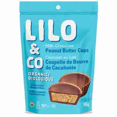 Lilo Organic Milk Chocolate Peanut Butter Cups
