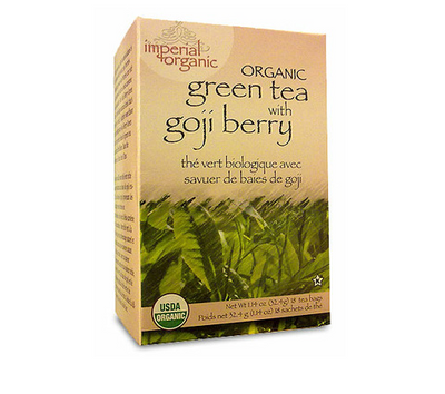 Uncle Lee's Imperial Organic Green Tea with Goji Berry, 18 Bags