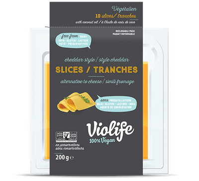 Violife - Mature Cheddar Style Slices, 200G