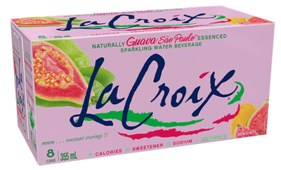 La Croix Guava Sparkling Water (8 Pack)