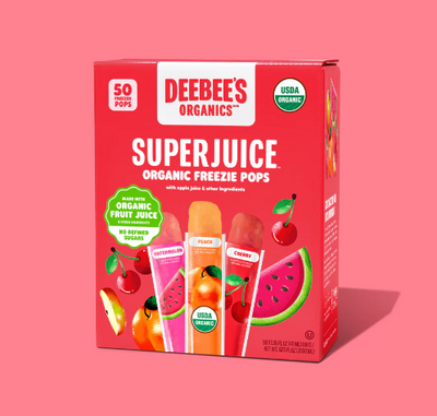 Deebee's Super Juice Freezie Pops, 400Ml