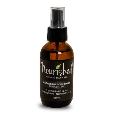 Nourished Magnesium - Body Spray: Unscented, 100Ml