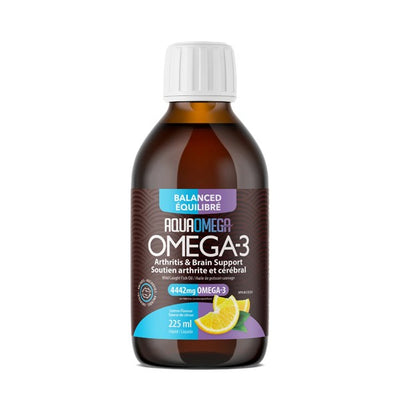 Aquaomega Omega-3 Balanced 4442Mg, 225Ml