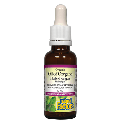 Natural Factors Organic Oil of Oregano, 30 mL