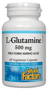 Natural Factors L-Glutamine 500Mg; 60 Capsules