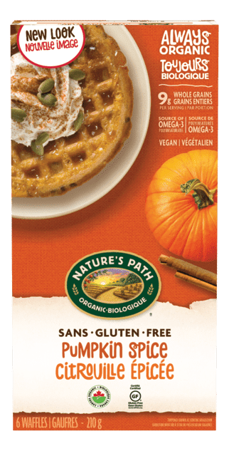 Nature's Path - Pumpkin Spice Waffles, 210g