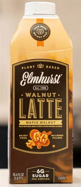Elmhurst Maple Walnut Latte, 750Ml