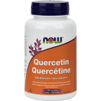 NOW Quercetin With Bromelain 120 Veggie Caps
