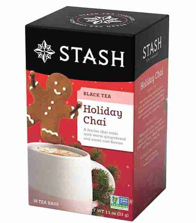 Stash Black Tea Holiday Chai 18 Tea Bags