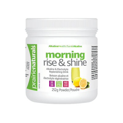 Prairie Naturals, Morning Rise And Shine, Alkaline & Electrolyte Replenishing Drink, 252G