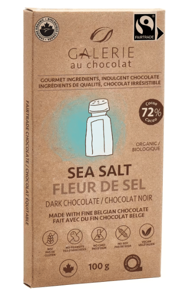 Galerie Sea Salt Dark Chocolate, 100G