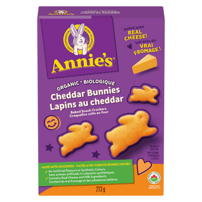 Annie's Organic Cheddar Bunnies, 213G
