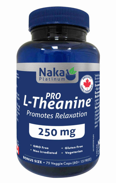 Naka Platinum L-Theanine 250 Mg; 75Vcap