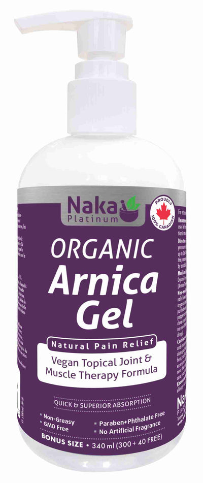 NAKA Organic Arnica Gel 340 Ml