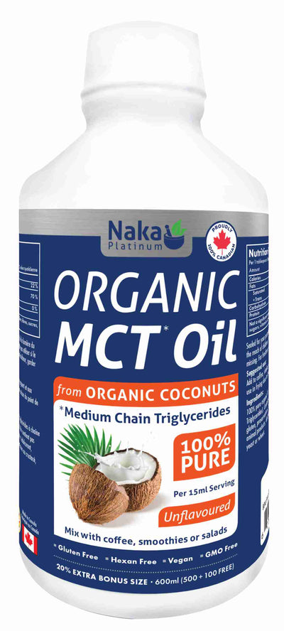 Naka Organic MCT Oil - 600Ml