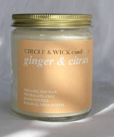 Circle & Wick Ginger Citrus Candle, 9 oz