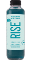 Rise Kombucha, Peach & Mango, 414Ml