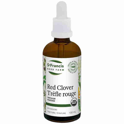 St. Francis Herb Farm Red Clover Tincture, 100 mL