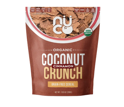 NUCO Organic Coconut Crunch Cereal Cinnamon, 200G