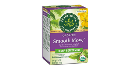 Traditional Medicinals Organic Smooth Move Peppermint Tea, 16 Bags