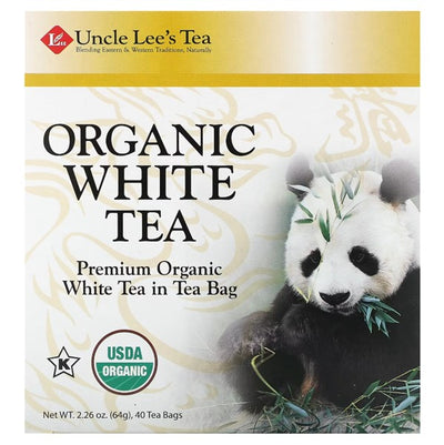 Uncle Lee's Organic White Tea, 40 Bags