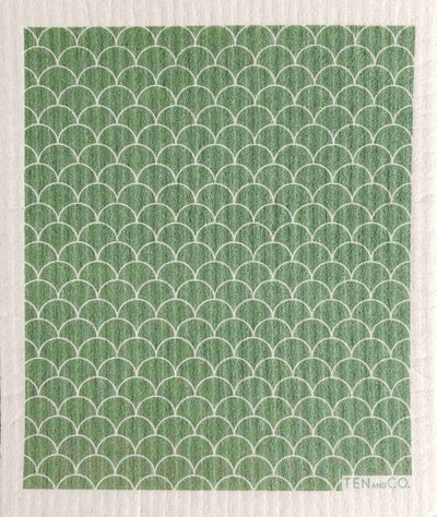 Ten And Co. Sponge Cloth X Scallop Sage