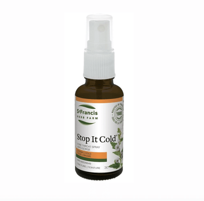 St. Francis Herb Farm Stop It Cold Throat Spray, 30 mL