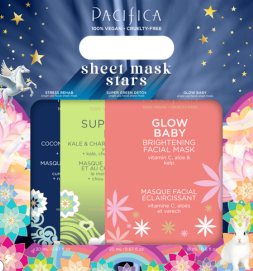 Pacifica Sheet Mask Stars Set, 3 Masks