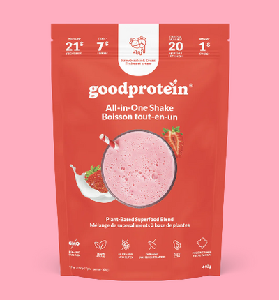 Good Protein All In One Shake - Strawberries & Cream, 880G