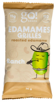 Go! Beanz Roasted Edamame, Ranch, 26 g