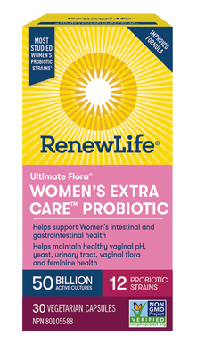 Renewlife Ultimate Flora Women's Extra Care 50B 30Vcap
