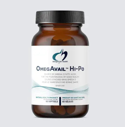 Designs For Health Omegavail Hi-Po, 60Sgel