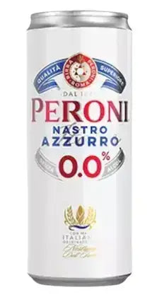 Peroni - Nastro Azzuro 0.0%, 330Ml Can