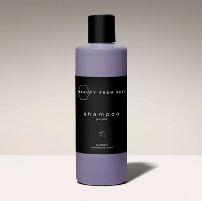 Beauty From Bees Purple Shampoo, 8Oz