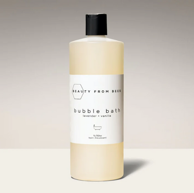 Beauty From Bees Bubble Bath - Lavender + Vanilla, 32Oz