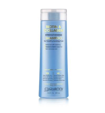 Giovanni Biotin & Collagen Strengthening Shampoo, 399 mL