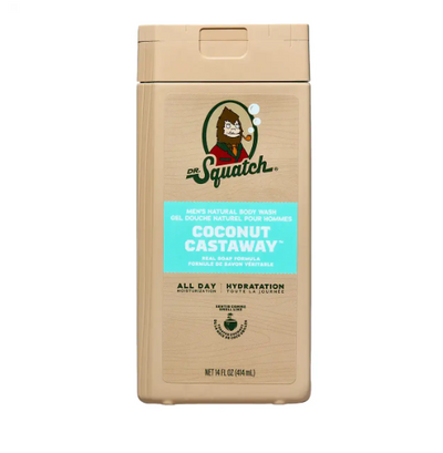 Dr Squatch Coconut Castaway Body Wash, 414Ml