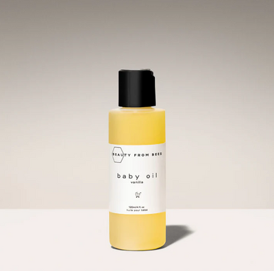 Beauty From Bees Baby Oil - Vanilla, 4Oz