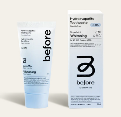 Before Self Care Company Hydroxyapatite Toothpaste Supermint, 20Ml