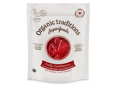 Organic Traditions Daily Cranberry+ with Probiotics, 100 g