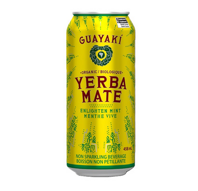 Guayaki Organic Yerba Mate, Enlighten Mint, 458 mL