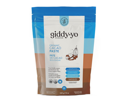 Giddy-Yo Organic Cacao Paste, 340 g